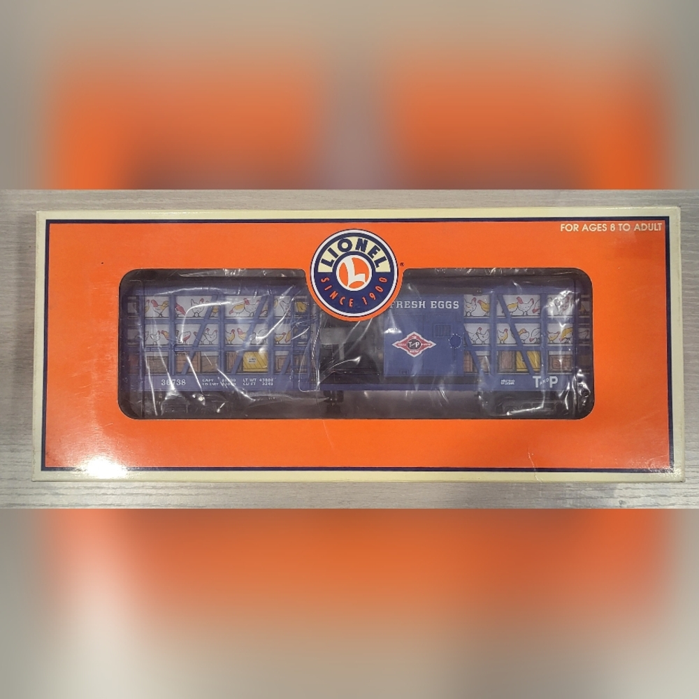 Lionel Trains Texas & Pacific Poultry Dispatch Car